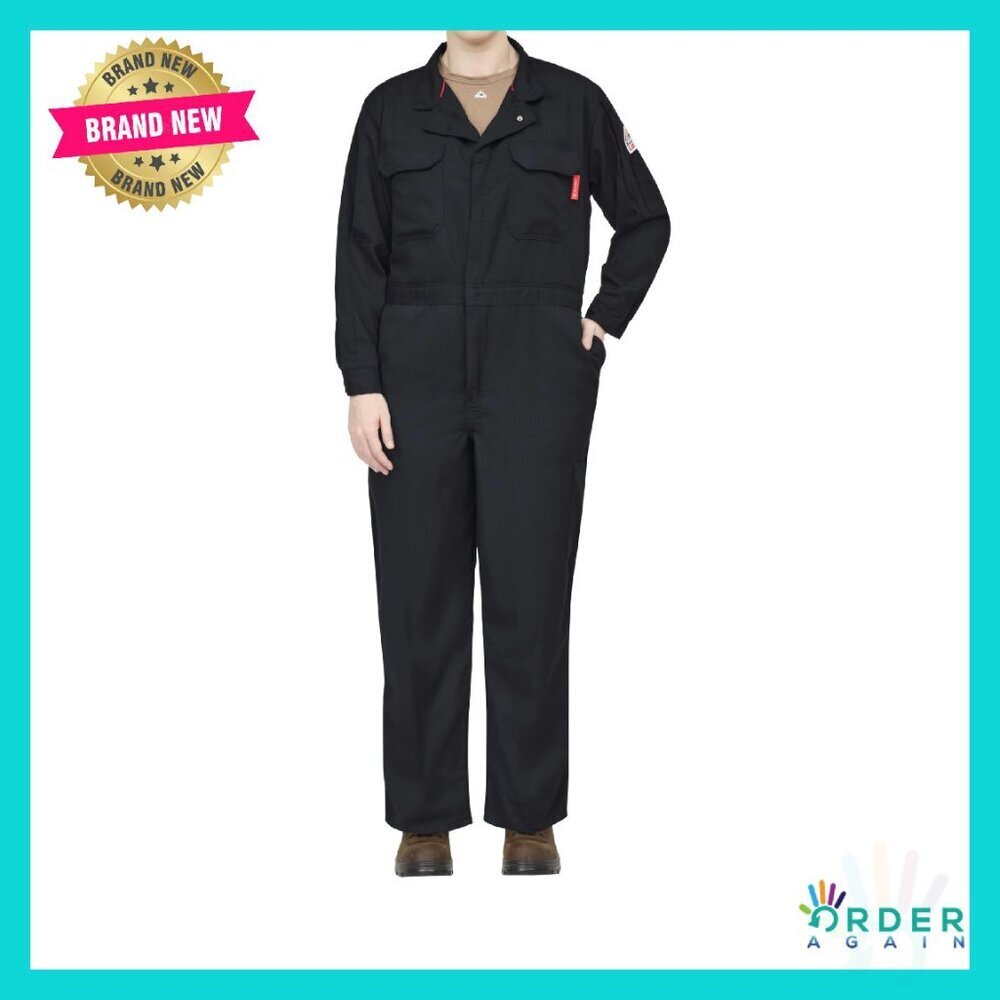 Flame Resistant Mobility Coverall Workwear Utility Professional Durable - Picture 1 of 5
